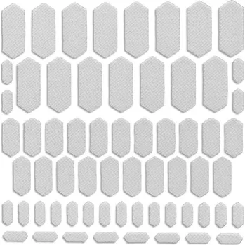 samolepka DP Craft Látkové samolepky 63 ks