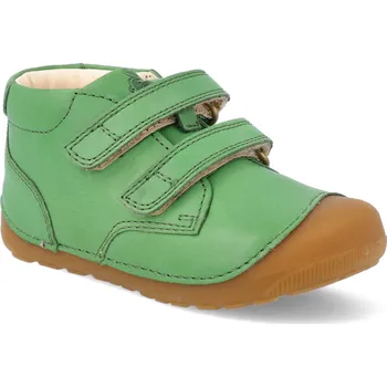 Barefoot dětské kotníkové boty Bundgaard - Petit zelené Velikost: 22