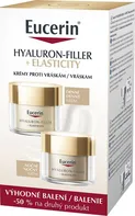 Beiersdorf Eucerin Hyaluron-Filler + Elasticity duopack denní + noční krém 2 x 50 ml