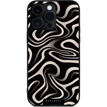 Pouzdro na mobilní telefon Lesklý kryt Mobiwear Glossy - Apple iPhone 14 Pro Max - GA63G Vlnky a linky (Prémiové lesklé pouzdro, obal, kryt Mobiwear Glossy na mobil Apple iPhone 14 Pro Max - GA63G Vlnky a linky, materiál Plast + TPU silikon - krytí po všech stranách, neošoupatelný)