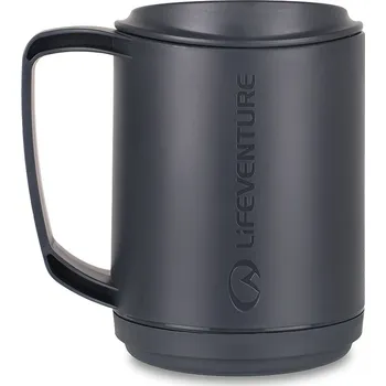 Kempingové nádobí LIFEVENTURE Ellipse Insulated Mug 350ml, graphite
