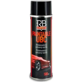Opravná sada podvozku a pohonu kol Rustbreaker Asfaltový ochranný přelakovatelný nástřik PAINTABLE UBC, 500 ml
