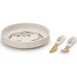 Silikonový jídelní set Elodie Details - Blue Garden