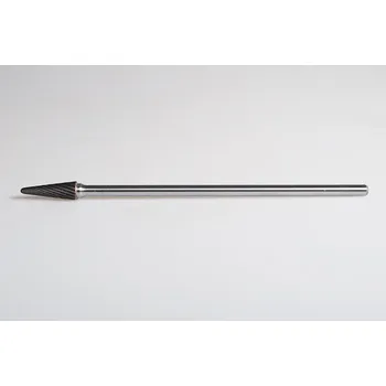 Příslušenství k frézce GARRYSON Technická fréza kuželová s radiusem 10x27-6x177 extra dlouhá