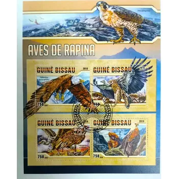 Poštovní známka Aršík Guiné-Bissau - dravci