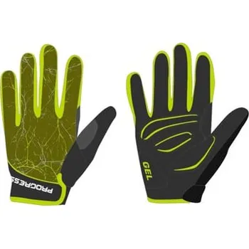 Cyklistické rukavice ARMAGEDON GLOVES cyklistické rukavice olivová/limetka L