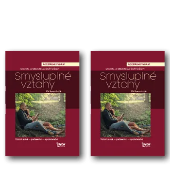 Osobní rozvoj Smysluplné vztahy - Michal a Michaela Bartošovi - 2ks s autorským podpisem