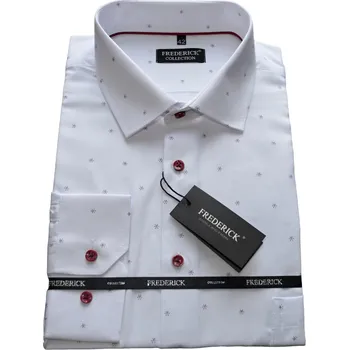 Pánská košile Pánská košile s dlouhým rukávem - střih REGULAR - vzor F574 - 48