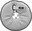 Trixie Ochranný měkký límec disk šedý, M 38-42 x 21,5 cm