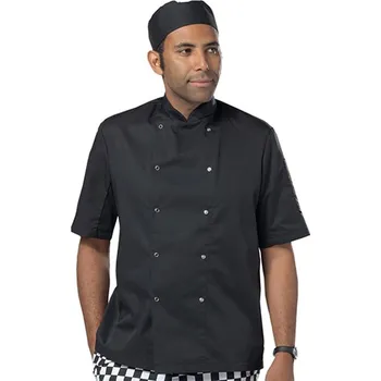 Gastro oděv Dennys London Unisex kuchařský rondon DD08S Black 4XL