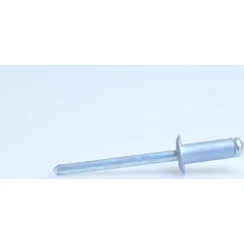 Nýt BRALO Trhací nýt 4,8 x 12 hliník/ocel plochá hlava RAL 9006 šedý