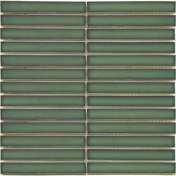 Dlažba PREMIUM MOSAIC Fin mozaiky SEF20525 29,6 cm x 29,9 cm zelená 1 ks