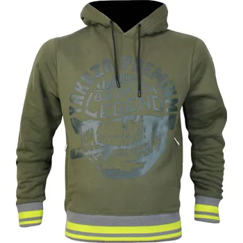 Pánská mikina Yakuza Premium Pánská mikina YPH 3423 - zelená - 3423_OLV Velikosti: L