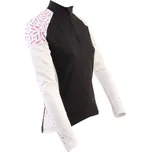 Dámský cyklistický dres Axon Nippon Dlouhý D Velikost: S / Barva: černá/bílá