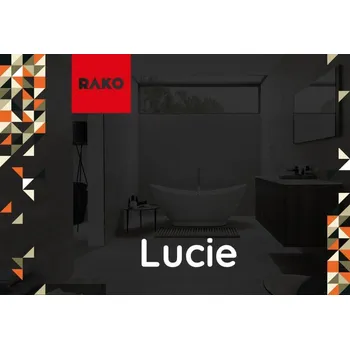 Dlažba RAKO LUCIE T0052 20 cm x 20 cm x 0,8 cm šedá 1,5 m2