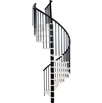 Schodiště Točité schodiště Minka Spiral Effect průměr 140cm pro výšku do 309cm modulové schodiště stavebnicového typu