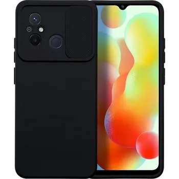 Pouzdro na mobilní telefon Slide TPU CAMSHIELD / pružné pouzdro / kryt / pro Xiaomi RedMi 12C / černé