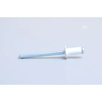 Nýt BRALO Trhací nýt 4,8 x 10 hliník/ocel plochá hlava RAL 9010 bílý