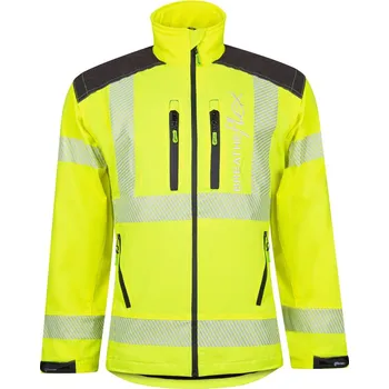 Pánská softshellová bunda Arbortec Forestwear Arbortec pracovní bunda Breatheflex Performance Hi-Vis žlutá L