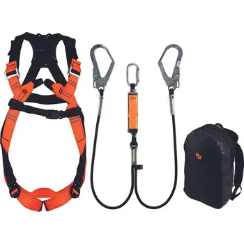 Úvazek CERVA FS SET LEŠENÍ / Set - postroj, tlumič pádu, 2 lana, karabiny s otevřením 50 mm, batoh