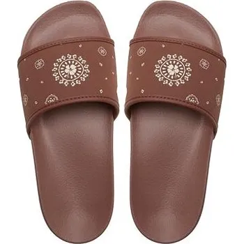 Dámské žabky Roxy dámské pantofle Slippy IV Chocolate | Hnědá | Velikost 8 US