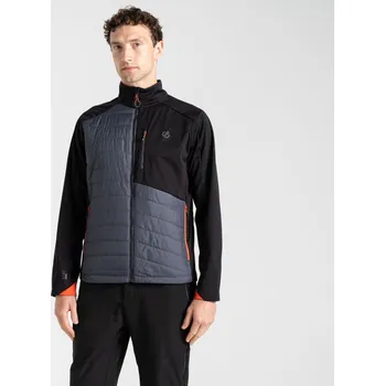 Pánská větrovka Pánská hybridní bunda Dare2b MOUNTAINEER černá/šedá M