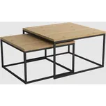 Wersal Konferenční stolky Gino 2 ks - dub artisan