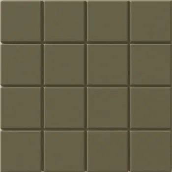 Dlažba WOW RASTER 131367 15 x 15 x 0,9 zelená 0,55 m2