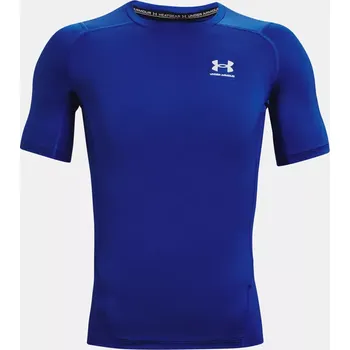 Pánské tričko Pánské kompresní triko Under Armour HG Armour Comp SS - modré - 1361518-400 Velikosti: S