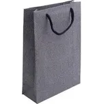 Šperky4U Velká dárková taška stříbřitě šedá - KR1007-GR