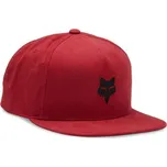 Kšiltovka Fox Head Snapback Hat Flame Red