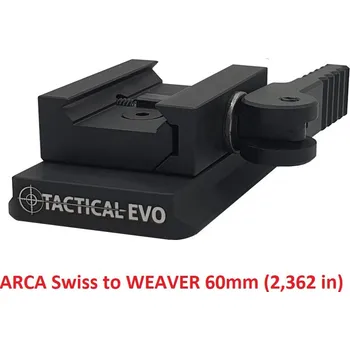 Příslušenství pro sportovní střelbu TACTICAL EVO | ARCA Swiss na WEAVER (redukce na tripod) akce1