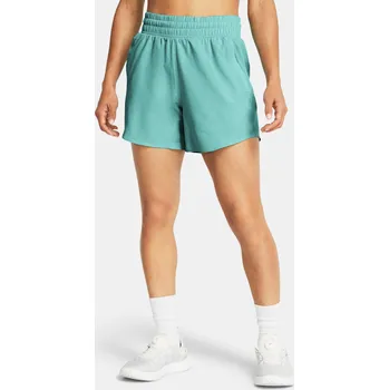 Under Armour Kraťasy Flex Woven Short 5in-GRN - Dámské Under Armour tyrkysová 2694960
