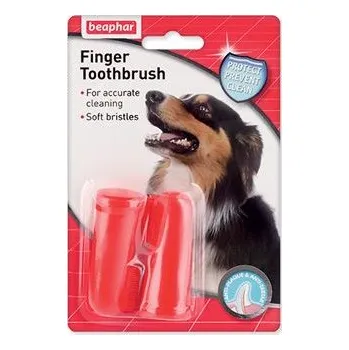 Beaphar Zubní kartáček na prst pes