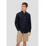 s.Oliver pánská regular fit lněná košile tmavě modrá Velikost: L