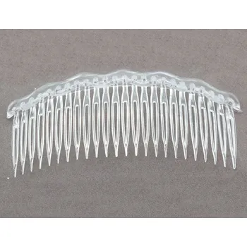 Ozdoba do vlasů Průsvitný hřebínek do vlasů s vlnkami