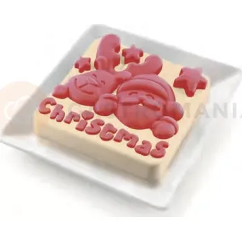 Kuchyňská sůl Forma na cukrovinky a dorty SFT333 JINGLE BELLS 22,9x22,9x6 cm | SILIKOMART, Let's Celebrate
