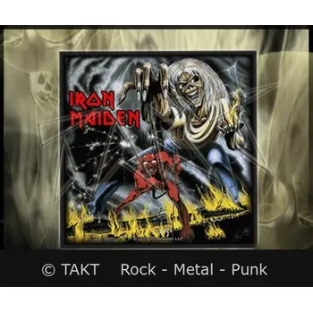 Nášivka Iron Maiden - Nášivka Iron Maiden - Number Of The Beast