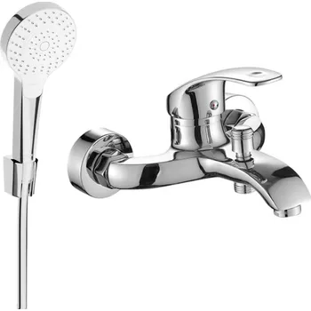 Vodovodní baterie Mexen Fabia R05 vanová baterie se sprchovým setem, chrom - 74653R05-00