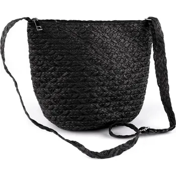 Kabelka Kabelka crossbody 23x30 cm - černá