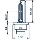Žárovka, hlavní světlomet NARVA 840423000
