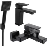 Vanová souprava Mexen Cetus R45, černá - 744303R45-70