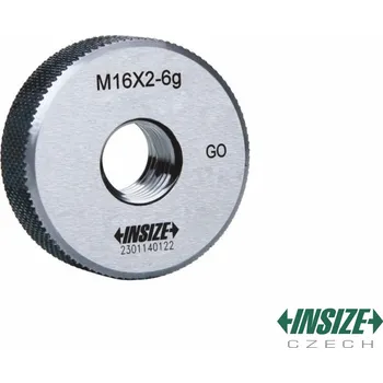 Závitový kroužek dobrý M9x1,25- 6g INSIZE