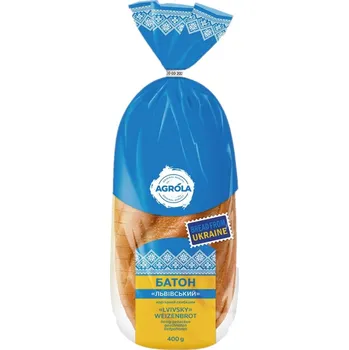 Trvanlivě pečivo Chleb pšeničný Lvivsky 400g Agróla