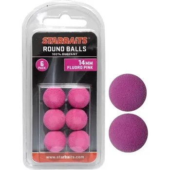 Boilies Starbaits plovoucí kuličky Round Balls Barva: Růžová