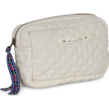 Kosmetická taška KONGES SLOJD Malá toaletní taška Seersucker - SUMMER SAND