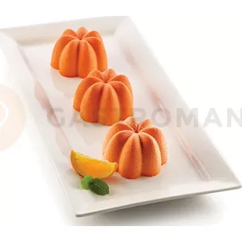 Přisada na vaření a pečení Silikonová forma na cukroví a dezerty SF154 CHARLOTTE košíčky prům. 70x41 mm | SILIKOMART, Celebration