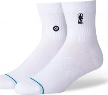 Dámské ponožky PONOŽKY STANCE LOGOMAN ST QTR - bílá - L + při osobním odběru 371 Kč
