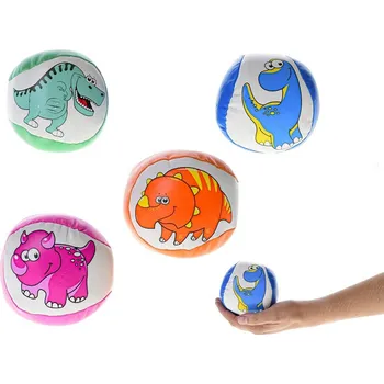 Dětský míč Míček měkký 10cm s dinosaurem různé druhy