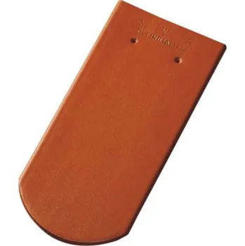 Střešní krytina Taška TONDACH Bobrovka základní engoba červená kulatý řez